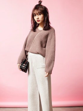 「CHEER CLOSET（チアクローゼット）のアイテム」を使った、CHEERCLOSETさん（レディース・154cm）の冬コーディネート