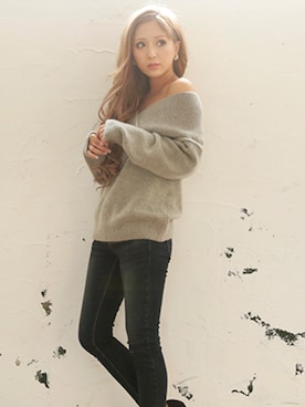 「CHEER CLOSET（チアクローゼット）のアイテム」を使った、CHEERCLOSETさん（レディース・154cm）の冬コーディネート