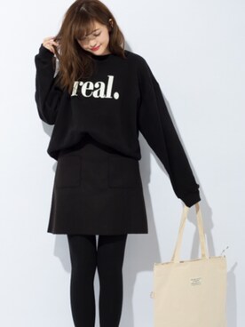 「CHEER CLOSET（チアクローゼット）のアイテム」を使った、CHEERCLOSETさん（レディース・154cm）の冬コーディネート