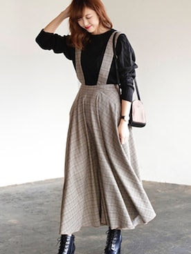 CHEERCLOSETさん（レディース・154cm）の冬コーディネート