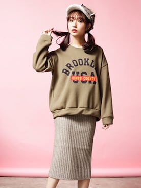 「CHEER CLOSET（チアクローゼット）のアイテム」を使った、CHEERCLOSETさん（レディース・154cm）の冬コーディネート