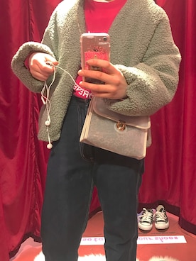 「Another Edition（アナザーエディション）のアイテム（その他アウター）」を使った、NANAKAさん（レディース・158cm）の春コーディネート