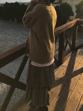 ayp❤︎さん（レディース・156cm）の冬コーディネート