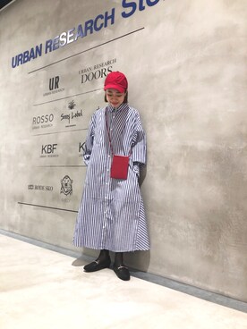 「おちびさん」｜「アイテム（ローファー）」を使った、ｍａｋｉｋｏさん（レディース・149cm）の夏コーディネート