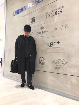 「KBF BOX（ケービーエフ ボックス）のアイテム」を使った、ｍａｋｉｋｏさん（レディース・149cm）の秋コーディネート