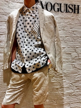 「DESTRAD（デストラッド）のアイテム」を使った、きぬがわさん（メンズ・172cm）の春コーディネート