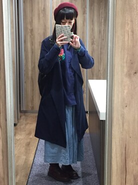 「ESPERANZA（エスペランサ）のアイテム（ジャケット/アウター）」を使った、ﾀｲﾗｻﾝさん（レディース・161cm）の秋コーディネート