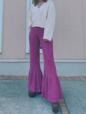 「UU（ユニクロ　アンダーカバー）のアイテム」を使った、ｺﾘｺさん（レディース・155cm）の春コーディネート