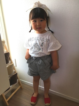 hanaさん（キッズ・90cm）の春コーディネート