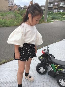 hanaさん（キッズ・110cm）の春コーディネート