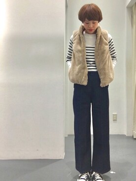 KIKUCHIさん（レディース・169cm）の秋コーディネート