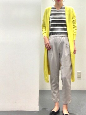 KIKUCHIさん（レディース・169cm）の春コーディネート