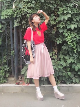 mochiさん（レディース・162cm）の夏コーディネート