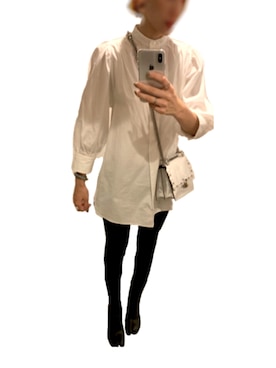 「MARC JACOBS（マークジェイコブス）のアイテム（シャツ/ブラウス）」を使った、oriさん（レディース・165cm）の夏コーディネート