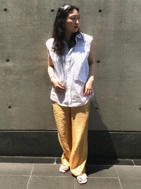 「【全社タグに統合】Relax」｜ya111さん（レディース・150cm）の春コーディネート