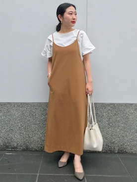 「ビジネス」｜「アイテム（ワンピース/ドレス）」を使った、ya111さん（レディース・150cm）の夏コーディネート