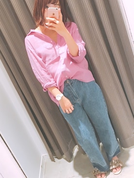 アコ@骨格ストレートさん(レディース・163cm)の夏コーディネート