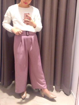 アコ@骨格ストレートさん（レディース・163cm）の秋コーディネート