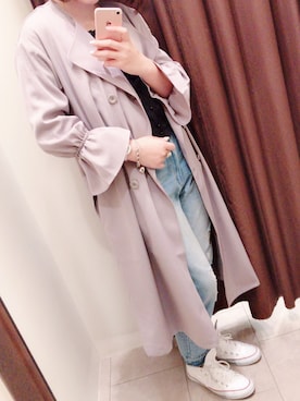 アコ@骨格ストレートさん（レディース・163cm）の春コーディネート