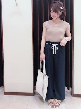 アコ@骨格ストレートさん(レディース・164cm)の春コーディネート