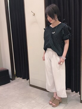 アコ@骨格ストレートさん（レディース・164cm）の春コーディネート