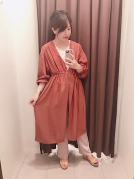 アコ@骨格ストレートさん（レディース・164cm）の夏コーディネート