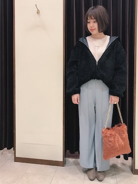 アコ@骨格ストレートさん（レディース・164cm）の冬コーディネート