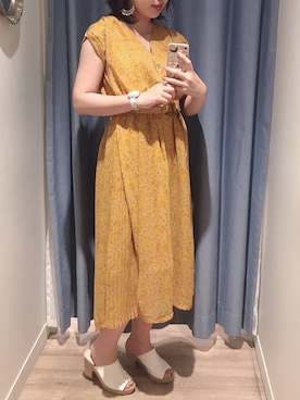 アコ@骨格ストレートさん（レディース・165cm）の夏コーディネート