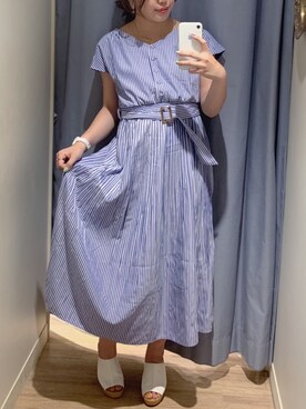 アコ@骨格ストレートさん（レディース・164cm）の夏コーディネート