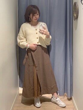 アコ@骨格ストレートさん（レディース・164cm）の秋コーディネート