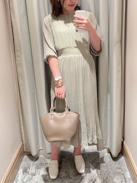 アコ@骨格ストレートさん(レディース・164cm)の春コーディネート