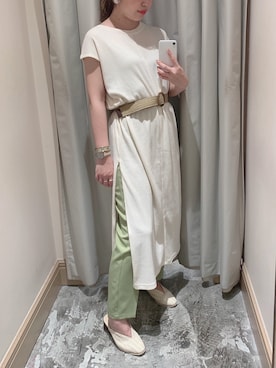 アコ@骨格ストレートさん（レディース・164cm）の夏コーディネート