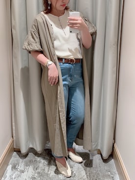 アコ@骨格ストレートさん(レディース・164cm)の夏コーディネート