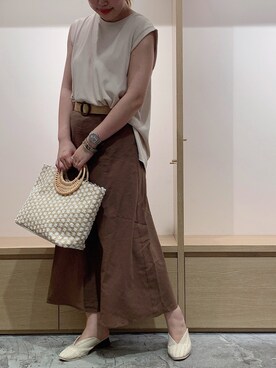 アコ@骨格ストレートさん（レディース・164cm）の夏コーディネート