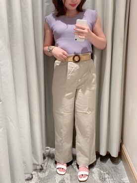 アコ@骨格ストレートさん（レディース・164cm）の夏コーディネート