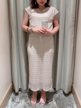 アコ@骨格ストレートさん（レディース・164cm）の夏コーディネート