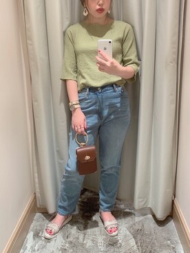 アコ@骨格ストレートさん(レディース・164cm)の夏コーディネート