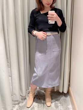 アコ@骨格ストレートさん（レディース・164cm）の秋コーディネート