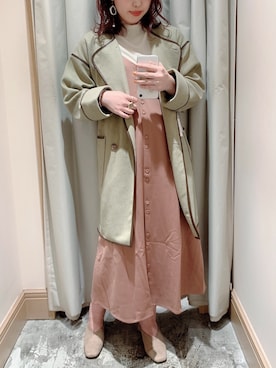 アコ@骨格ストレートさん（レディース・164cm）の秋コーディネート