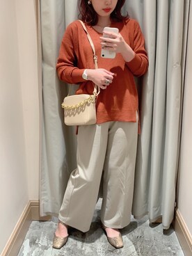 アコ@骨格ストレートさん(レディース・164cm)の秋コーディネート