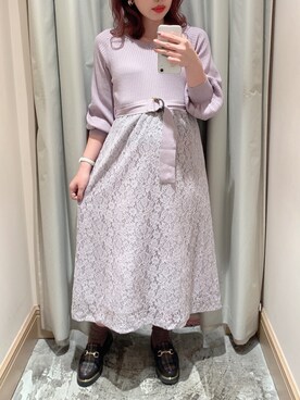 アコ@骨格ストレートさん（レディース・164cm）の秋コーディネート