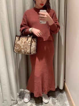 アコ@骨格ストレートさん（レディース・164cm）の秋コーディネート