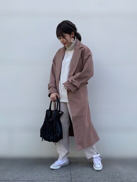アコ@骨格ストレートさん(レディース・164cm)の秋コーディネート