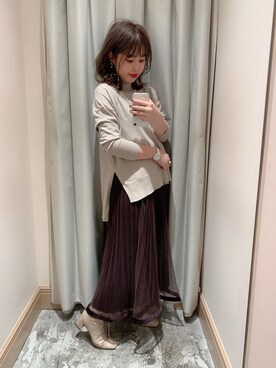 アコ@骨格ストレートさん(レディース・164cm)の秋コーディネート