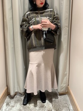 アコ@骨格ストレートさん（レディース・164cm）の冬コーディネート