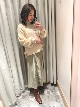 アコ@骨格ストレートさん(レディース・164cm)の冬コーディネート