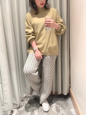 アコ@骨格ストレートさん（レディース・164cm）の冬コーディネート