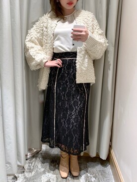 アコ@骨格ストレートさん（レディース・164cm）の冬コーディネート