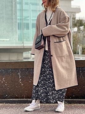 アコ@骨格ストレートさん(レディース・164cm)の冬コーディネート