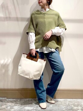 アコ@骨格ストレートさん（レディース・164cm）の冬コーディネート